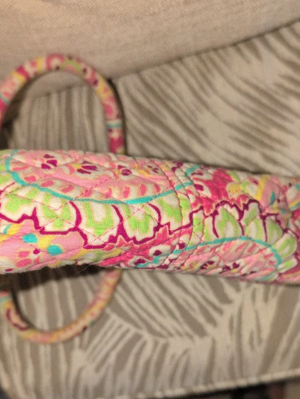 Quilted Pink Lola Vera Bradley Bag Retired Pattern 